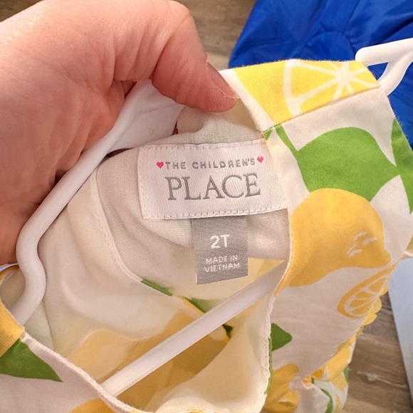 The Children's Place Lemon Pattern Dress - Yellow and Green - Picture 2 of 2